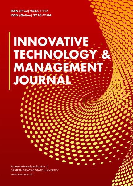 View Vol. 6 (2023): Innovative Technology and Management Journal