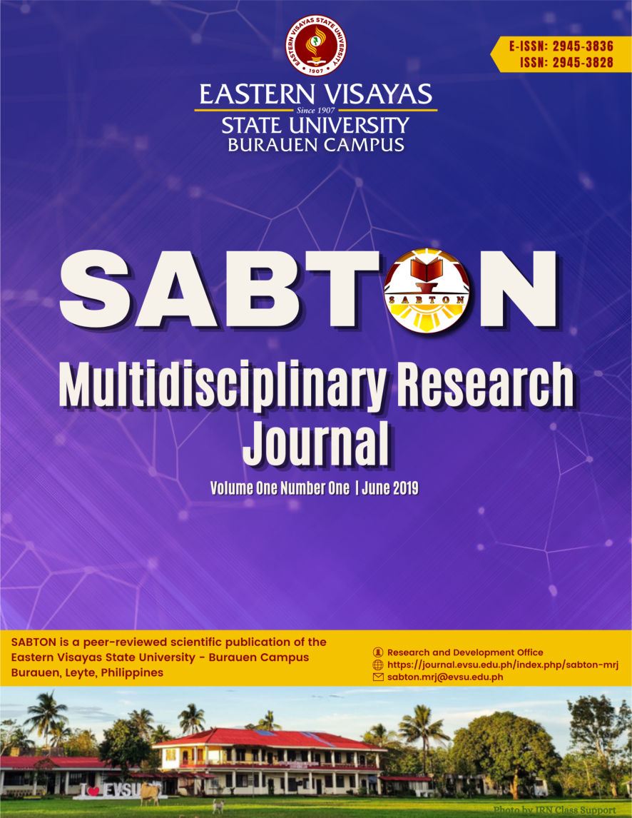 SABTON: Multidisciplinary Research Journal
